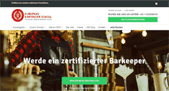 Desktop Screenshot of bartenderschule.com